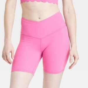 Pink Women’s Biker Shorts